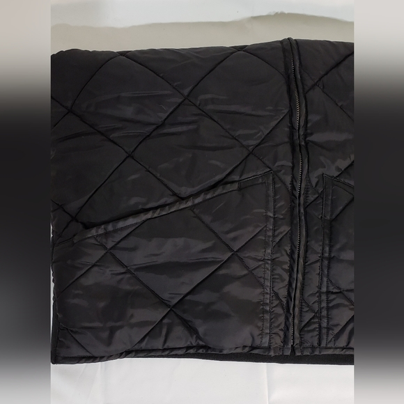 Dickies TE242 Diamond Quilted Nylon Vest Black, EUC!! - Picture 7 of 15
